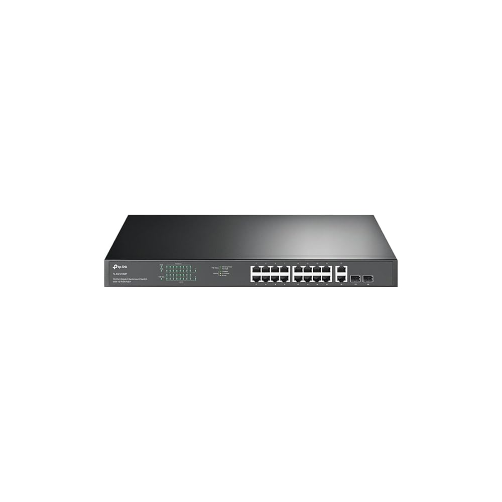 TP-Link Switch 18-Port Gigabit Easy Smart Switch TL-SG1218MPE TP-Link Switch 18-Port Gigabit Easy Smart Switch TL-SG1218MPE
